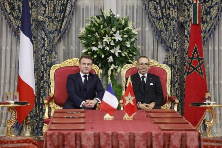 برقية تعزية من جلالة الملك إلى الرئيس الفرنسي