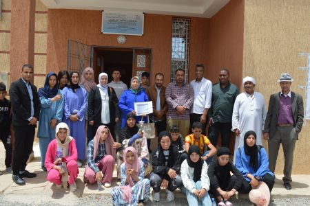 انطلاق فعاليات الملتقى الثقافي والإيكولوجي بمؤسسة دار الطالب والطالبة آيت الفرسي