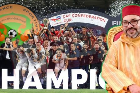 جلالة الملك يبارك التتويج المستحق  لنهضة بركان