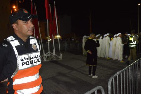 ميدلت: حضور أمني لافت يؤمِّن فعاليات المعرض الجهوي للمنتوجات المجالية بجهة درعة تافيلالت