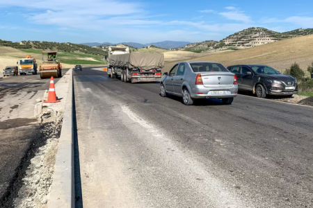 انطلاقة أشغال إنجاز الشطر الثالث من الطريق السريع فاس تاونات