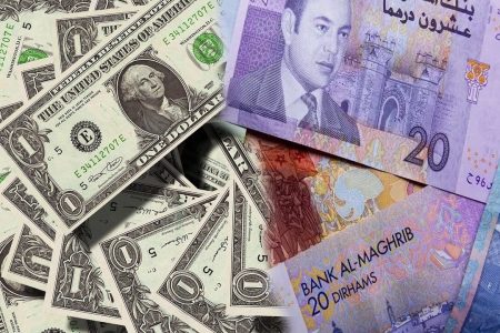 بنك المغرب يؤكد ارتفاع  سعر الدرهم  أمام الدولار الأمريكي