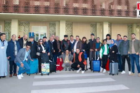 وفود الفيدرالية المغربية لناشري الصحف تصل العيون استعدادا لعقد مجلسها الوطني الفيدرالي..