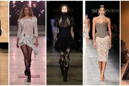 عودة الفخامة الكلاسيكية إلى الموضة في شتاء 2026 من خلال قماش الدانتيل..
