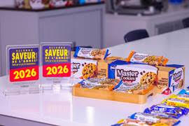 ماستر كوكيز يحصل على علامة “نكهة السنة 2026” ويكرس موقعه الريادي في سوق البسكويت